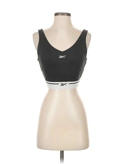 Pre-owned Reebok Sports Bra In Black