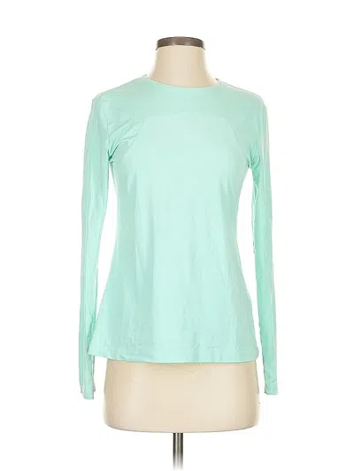 Pre-owned Fila Long Sleeve T-shirt In Green