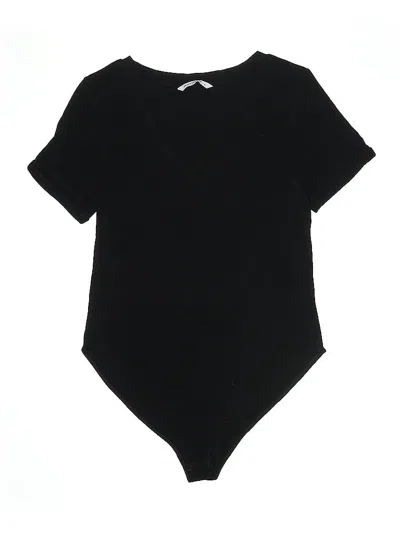 Pre-owned Mangopop Collection Bodysuit In Black