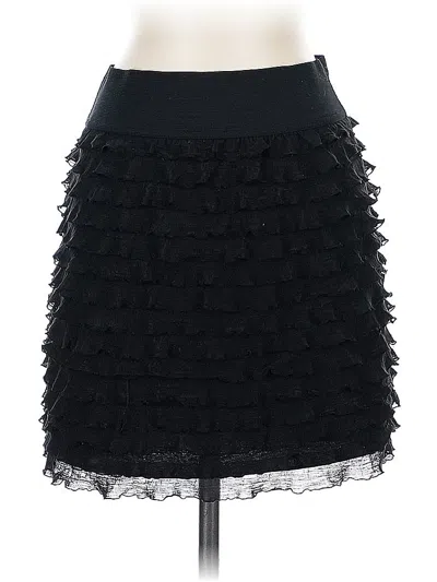 Pre-owned Express Formal Skirt In Black