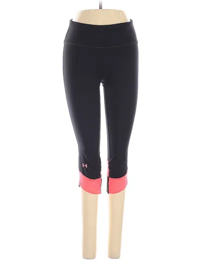 Pre-owned Under Armour Active Pants In Black