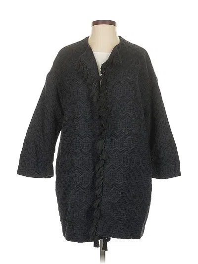 Pre-owned Zara Kimono In Black
