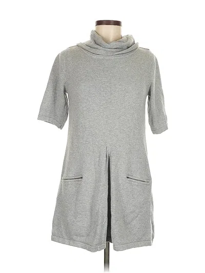 Pre-owned Athleta Pullover Sweater In Gray