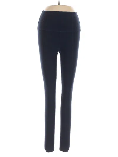 Pre-owned Beyond Yoga Active Pants In Blue