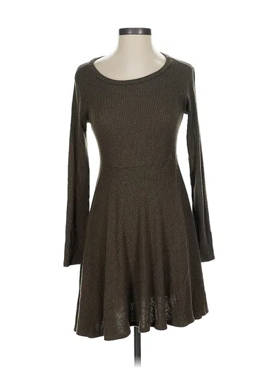 Pre-owned Lulus Casual Dress In Brown
