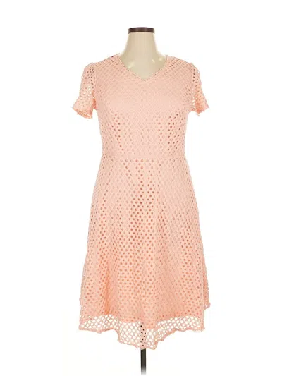 Pre-owned Sharagano Casual Dress In Pink