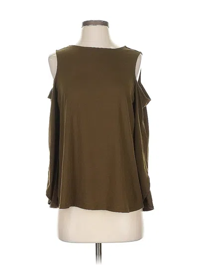 Pre-owned Dg^2 By Diane Gilman Sleeveless T-shirt In Brown