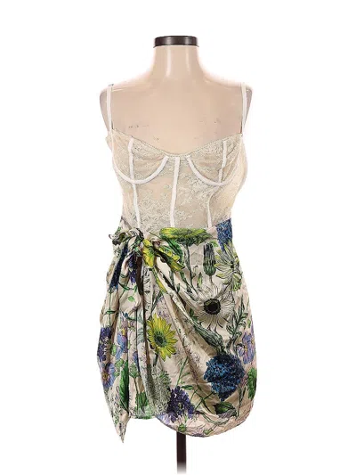 Pre-owned Katie May Cocktail Dress In White