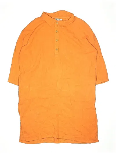 Pre-owned Zara Kids' Dress In Orange