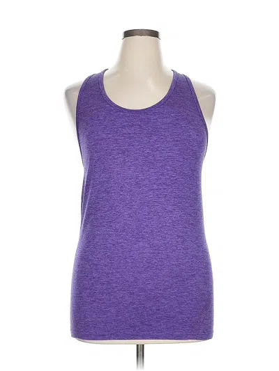 Pre-owned Gap Fit Outlet Active Tank Top In Purple