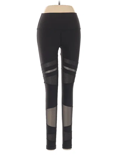 Pre-owned Lululemon Athletica Active Pants In Black