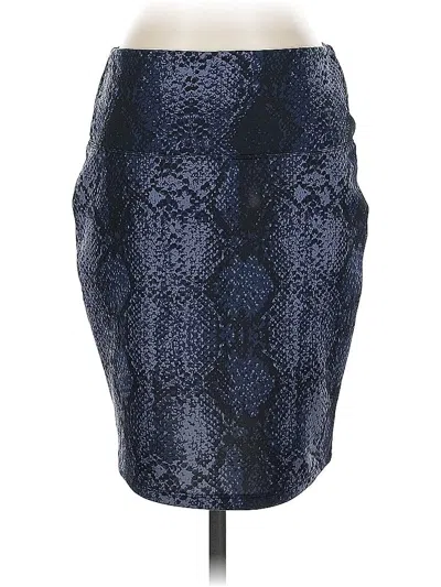Pre-owned Athena Marie Formal Skirt In Blue