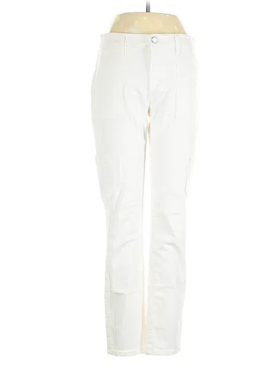 Pre-owned Banana Republic Cargo Pants In White