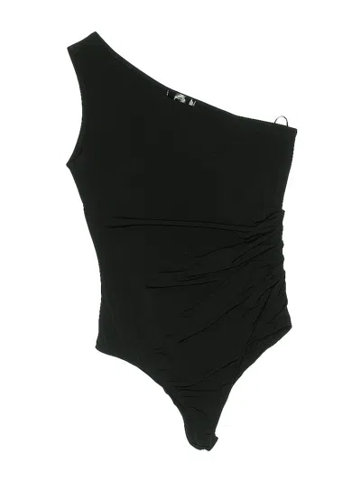 Pre-owned Aqua Bodysuit In Black