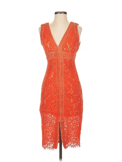 Pre-owned Bardot Cocktail Dress In Orange