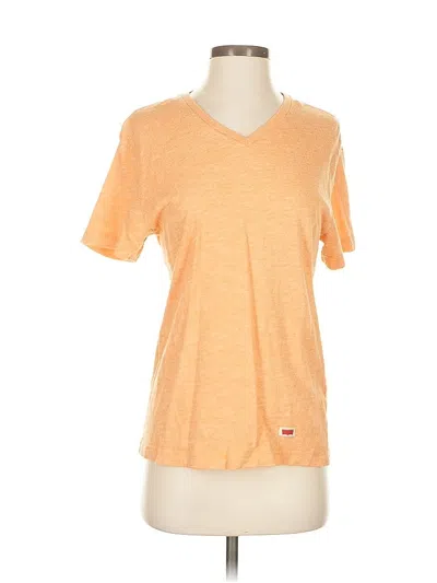 Pre-owned Levi's Short Sleeve T-shirt In Orange