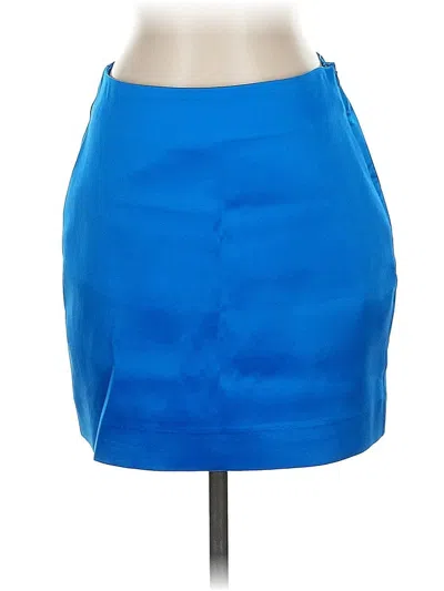 Pre-owned Grey Lab Los Angeles Casual Skirt In Blue