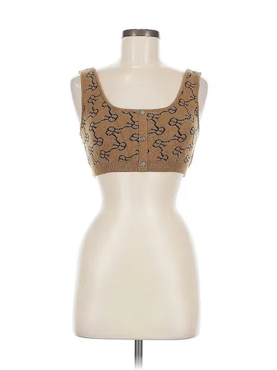 Pre-owned Rokh Sweater Vest In Brown