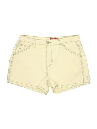Pre-owned Dickies Khaki Shorts In Yellow