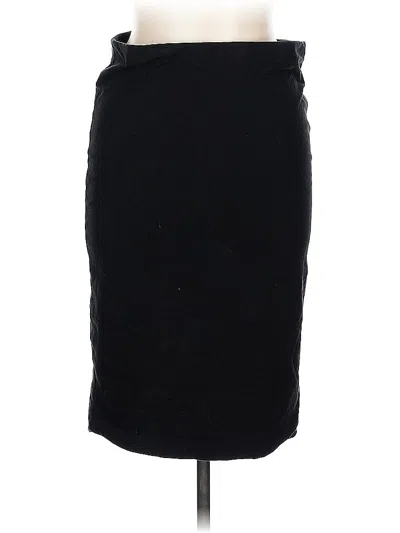 Pre-owned H&m Formal Skirt In Black
