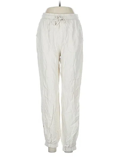 Pre-owned Stradivarius Casual Pants In White