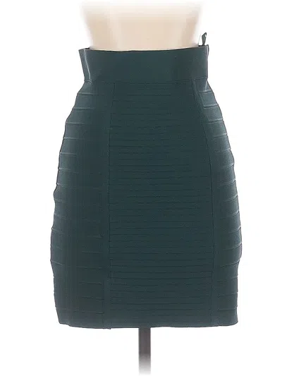 Pre-owned Bcbgmaxazria Formal Skirt In Blue