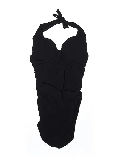 Pre-owned Natori One Piece Swimsuit In Black