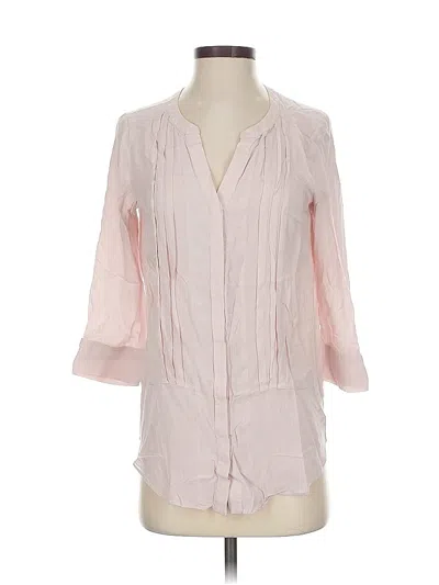 Pre-owned Maeve 3/4 Sleeve Blouse In Pink