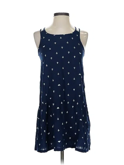 Pre-owned Roxy Casual Dress In Blue