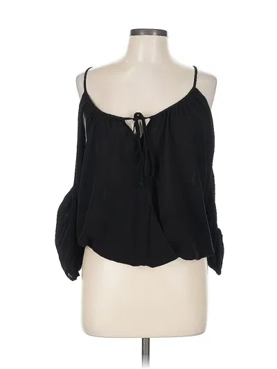 Pre-owned Xoxo Sleeveless Blouse In Black