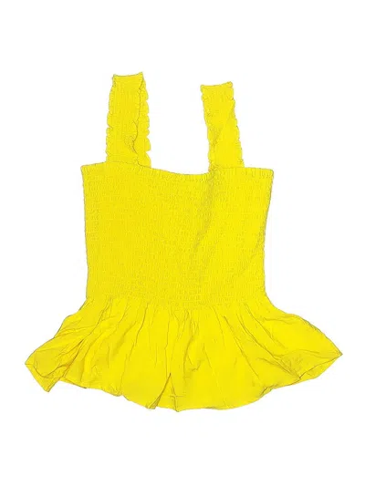 Pre-owned Elodie Kids' Dress In Yellow