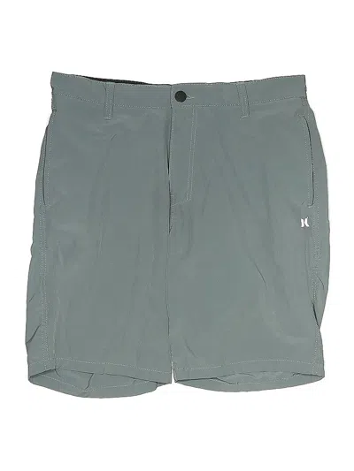 Pre-owned Hurley Athletic Shorts In Green