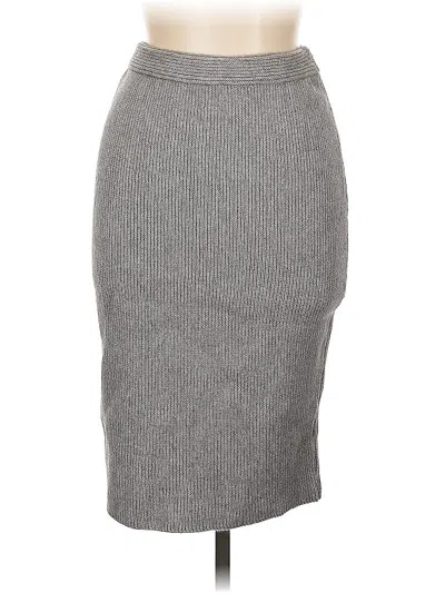 Pre-owned Elliatt Casual Skirt In Gray