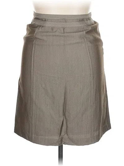 Pre-owned Landi Formal Skirt In Gray