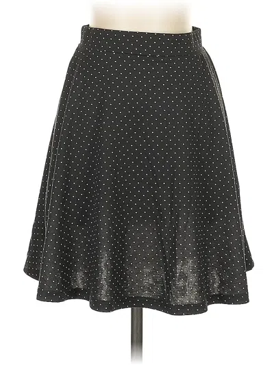 Pre-owned H&m Casual Skirt In Black