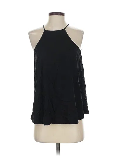 Pre-owned Cloth & Stone Sleeveless Blouse In Black
