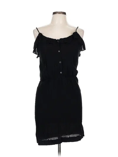 Pre-owned Sandro Casual Dress In Black