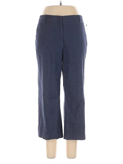 Pre-owned Talbots Casual Pants In Blue
