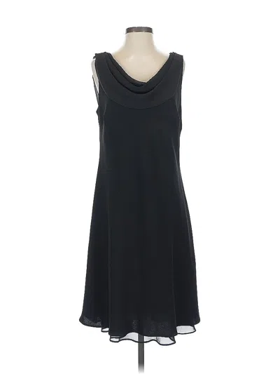 Pre-owned Sl Fashions Casual Dress In Black