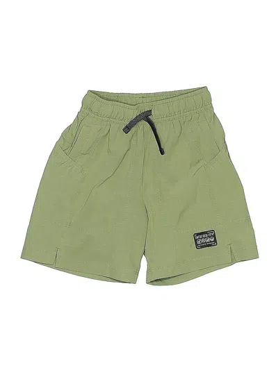 Pre-owned Athletic Works Khaki Shorts In Green