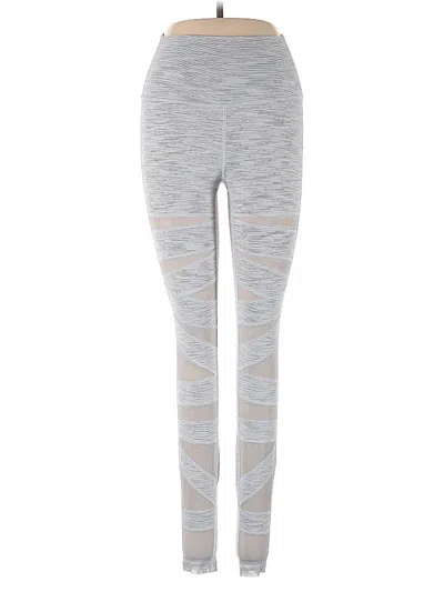 Pre-owned Lululemon Athletica Leggings In Gray