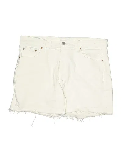 Pre-owned Gap Denim Shorts In White