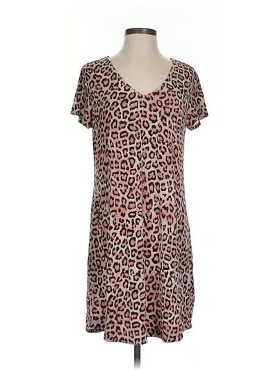 Pre-owned Soma Casual Dress In Brown