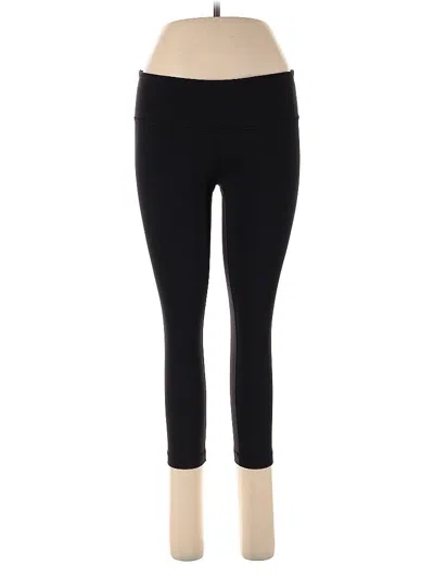 Pre-owned Lululemon Athletica Active Pants In Black