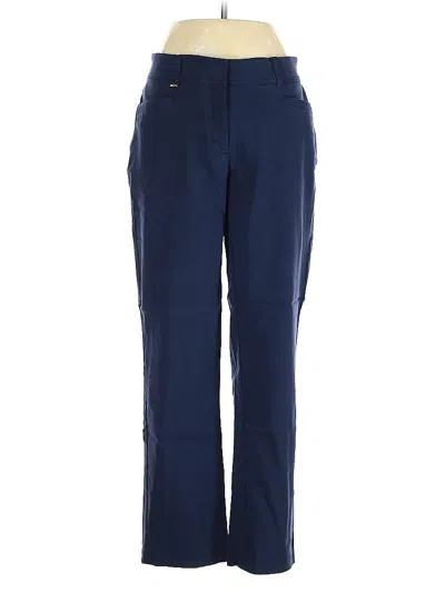 Pre-owned Jm Collection Casual Pants In Blue