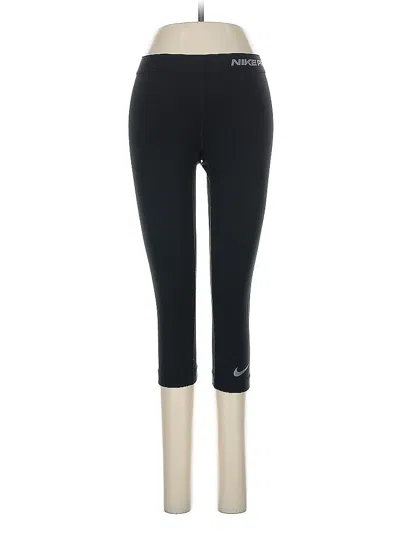 Pre-owned Nike Active Pants In Black