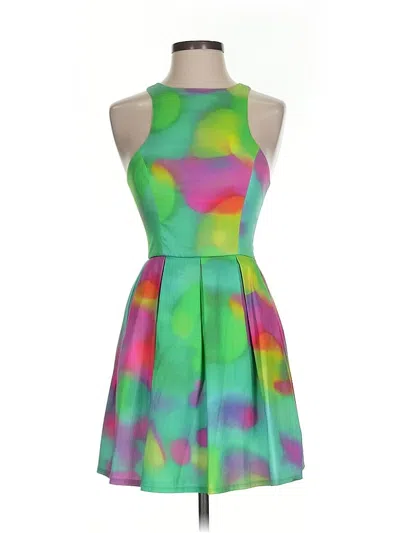 Pre-owned Talulah New York Cocktail Dress In Green