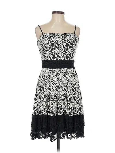 Pre-owned Soieblu Cocktail Dress In Black