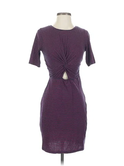Pre-owned Socialite Casual Dress In Purple