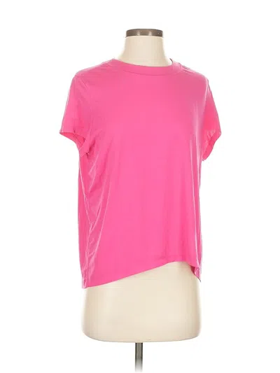 Pre-owned Athleta Active T-shirt In Pink